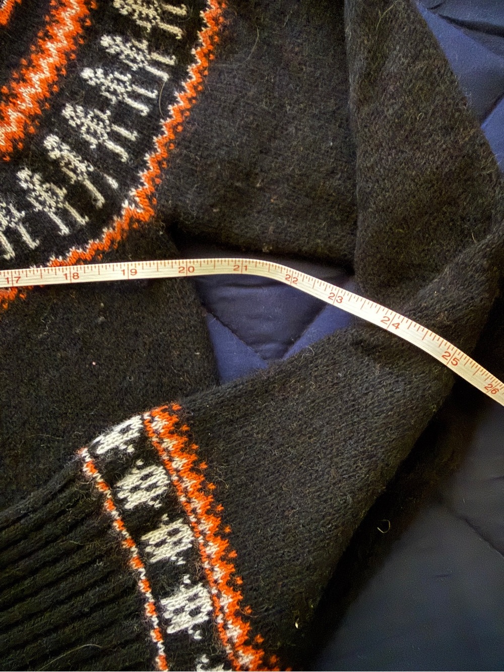 Women’s KJP Kiel James Patrick Wool Knit Pumpkin Halloween Sweater Medium - Picture 2 of 4